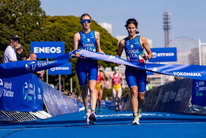 Triathlon, World Para Series Yokohama: oro per Tarantello e Visaggi