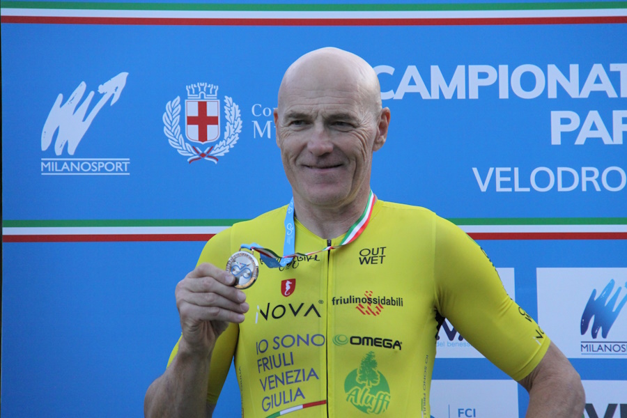 Michele Pittacolo all'ultima tappa della Coppa Italia di Società di ciclismo paralimpico 2026