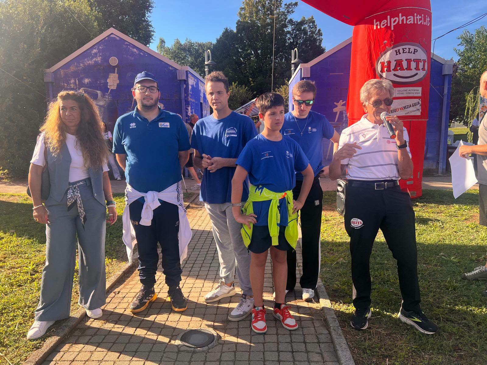Gruppo con la presidente Capasa