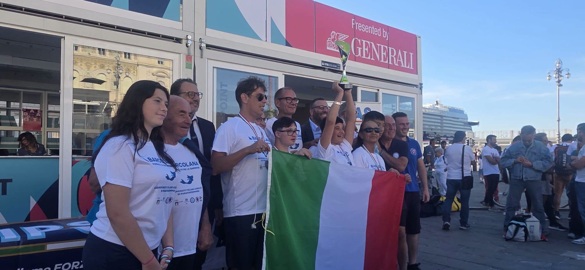 Premiazioni Campionato Italiano Paralimpico Assoluto di Nuoto Pinnato in Acque Libere 2026