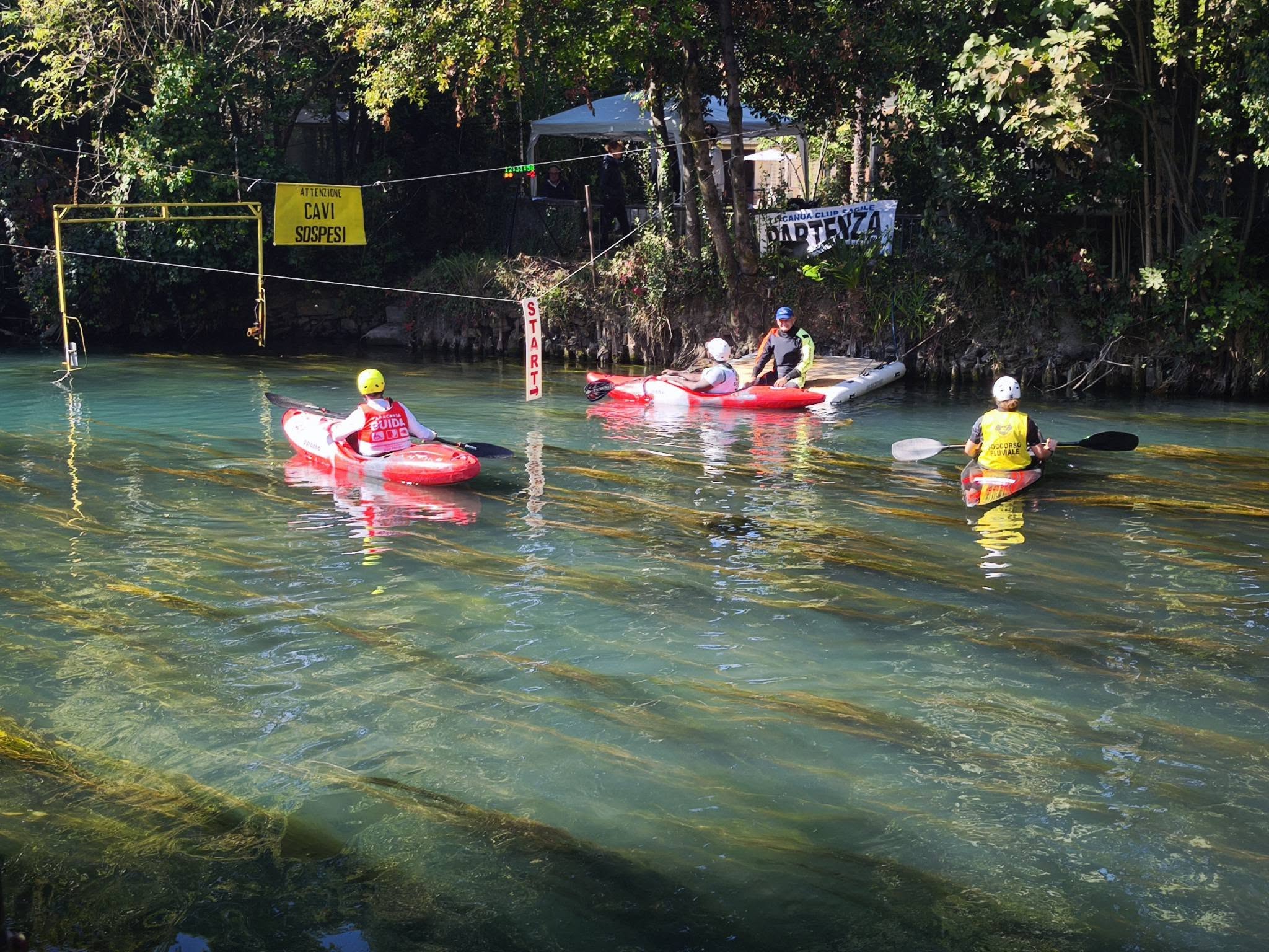 Momenti di gara del 45° Trofeo Internazionale Città di Sacile di paracanoa