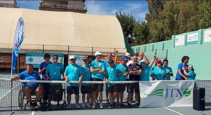 Gruppo ACSD Arcobaleno APS sesta tappa del circuito nazionale tennis FISDIR