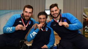 italia sciabola maschile paralimpica eger2020 podio 20200217 1978361834df1f4eb68fa001bb49dc5d8301