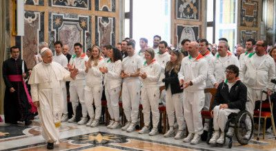 L'Udienza di Papa Leone XIV agli atleti olimpici e paralimpici di Milano Cortina