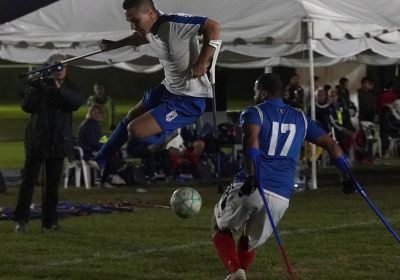 Mondiali di calcio amputati. Italia - Francia 1-0