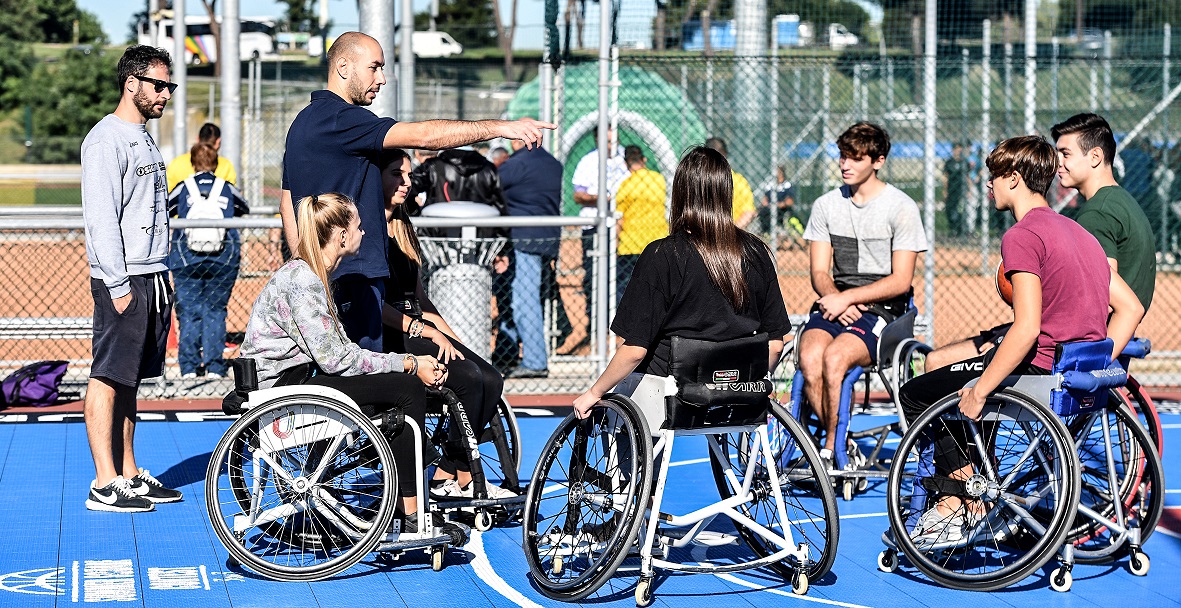 Roma, 28 settembre 2018 Giornata Nazionale dello Sport Paralimpico  Foto Augusto Bizzi/CIP