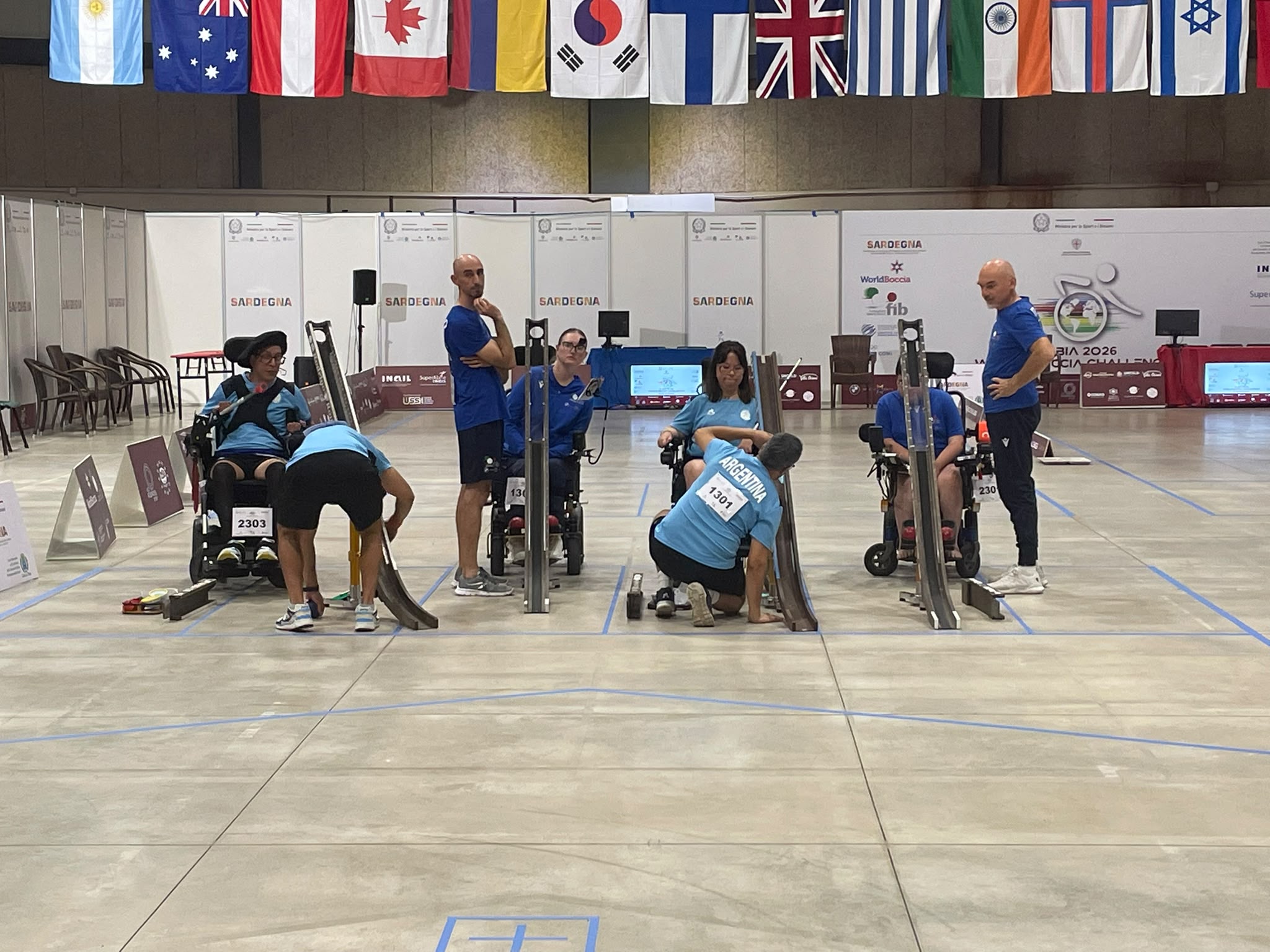 World Boccia Challenger Olbia 2026: la coppia Favini-Zendron in semifinale
