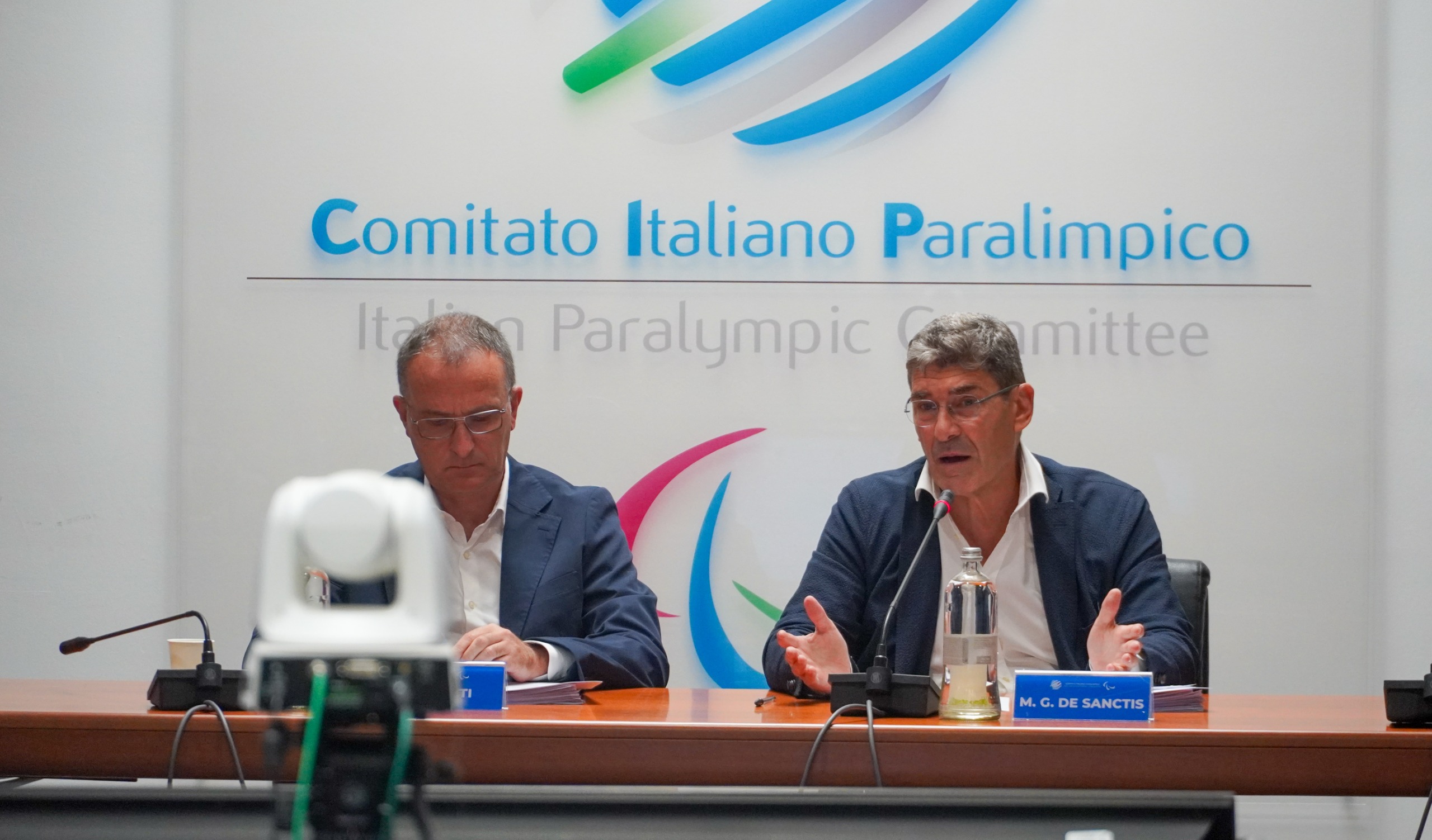 Il Presidente De Sanctis: