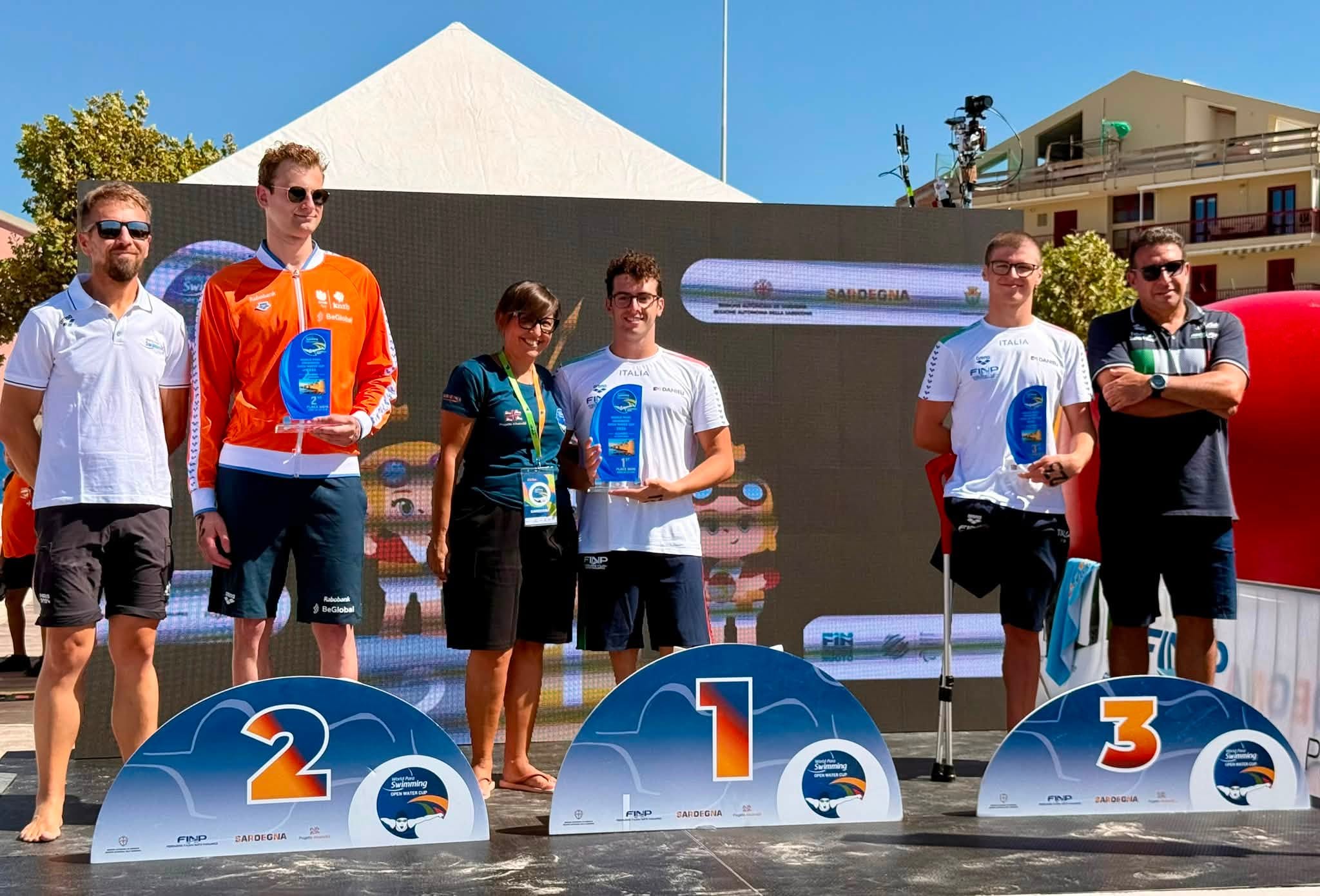 Nuoto, World Para Swimming Open Water Cup: 3 ori e 2 bronzi per l'Italia