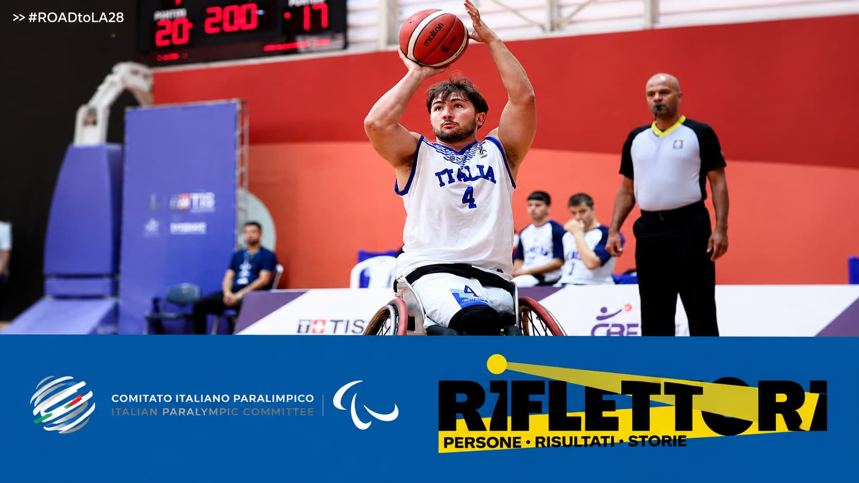 Alessandro Sbuelz, giovane talento della Nazionale di basket in carrozzina: