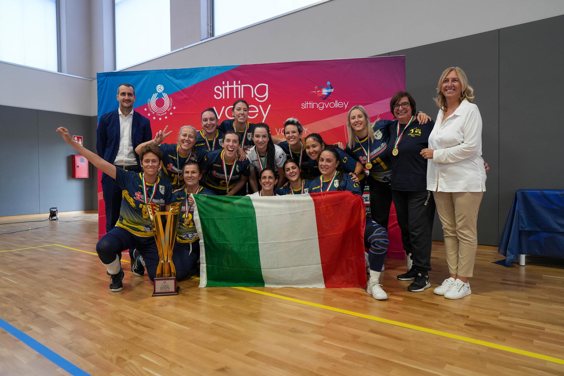 Sitting volley, Supercoppa femminile: successo per Pisa