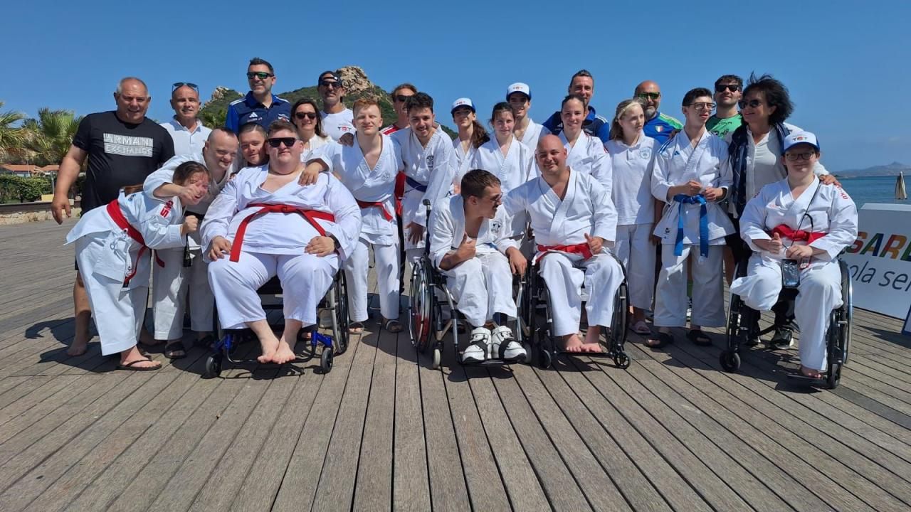 Arzachena, karate e inclusione: il 2° International Parakarate Beach accende Cannigione