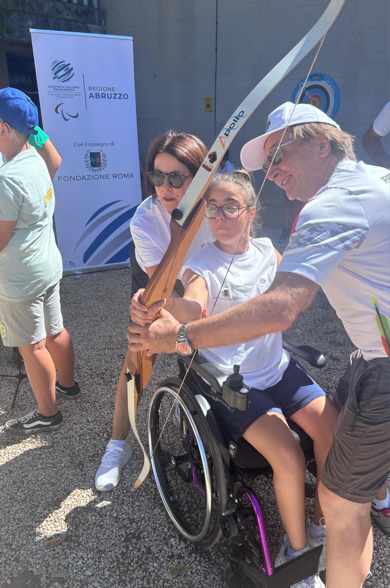 Un primo approccio alla disciplina di tiro con l'arco paralimpico