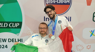 Tiro a segno, Coppa del Mondo: argento per Gianluca Iacus