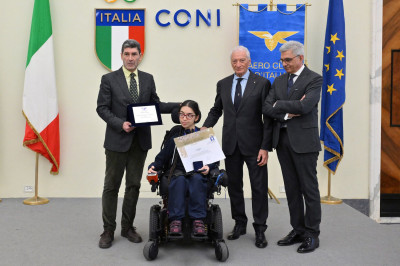 I campioni internazionali e nazionali degli sport dell’aria premiati al...