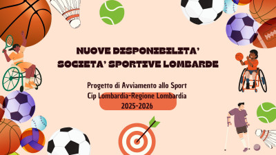 Nuove DISPONIBILITA' PROGETTO CIP-REGIONE LOMBARDIA