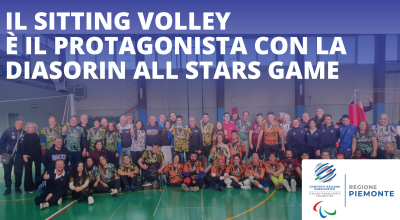 Il sitting Volley protagonista con la Diasorin All Stars Game