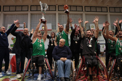 Basket in carrozzina: S.Stefano vince la Supercoppa