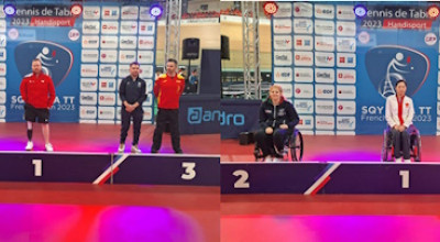 TENNISTAVOLO – Giada Rossi e Matteo Parenzan d'Argento al TTF SQY Frenc...