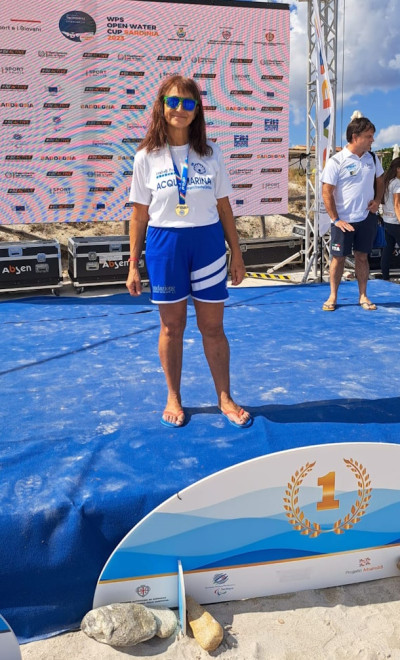 NUOTO PARALIMPICO IN ACQUE LIBERE - Rosanna Brunetti Campionessa Italiana del...