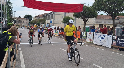 CICLISMO – Michele Pittacolo vince il Memorial Valter Corradin