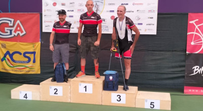 CICLISMO – Alla Granfondo dei Templari Massimo Salmaso e Angelo Mango