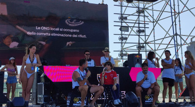 Il giovanissimo Michele Massa sul main stage di 105XMasters