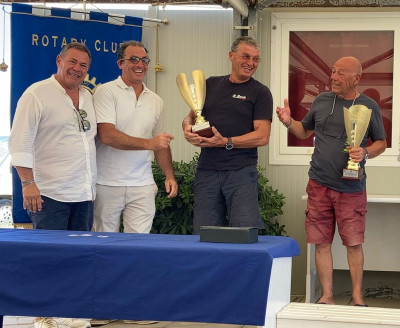 Giancarlo Mariani vincitore edizione 2022 della regata nazionale