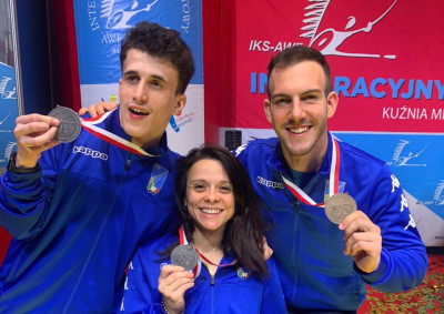 Scherma, Coppa del Mondo di Varsavia: argento per Pasquino e Rigo, bronzo per...