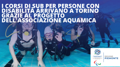 La subacquea per tutti arriva a Torino