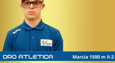 MEDAGLIA D'ORO per l'atleta Pescarese Nando D'Agostino