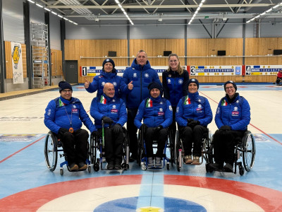 Curling in carrozzina: trionfo azzurro alla Euro Super League