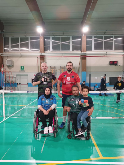 SITTING VOLLEY – Alla Diasorin Cup Tarek Mady, Latifa Sharaby, Davide B...