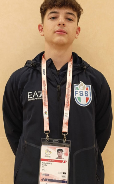 DEAFLYMPICS TOKYO 2025 - Medaglia d'Argento per Carlo Pallante, pallavolo ma...