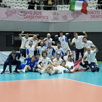 DEAFLYMPICS TOKYO 2025 - Carlo Pallante è in finale con la Nazionale ...