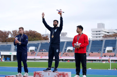 Deaflympics Tokyo 2025 – Masetti con il giavellotto sul tetto del mondo
