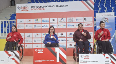 Tennistavolo: 3 ori e 1 bronzo per l'Italia a Podgorica