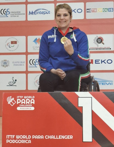 TENNISTAVOLO - Giada Rossi domina l’ITTF World Para Challenger Podgorica