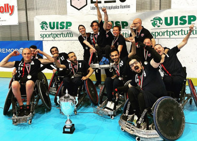Rugby in carrozzina: Padova conquista la Coppa Italia