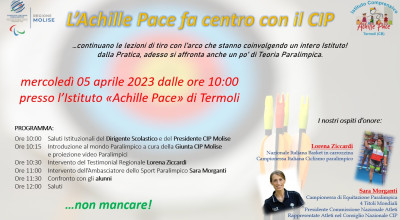 L’Achille Pace fa centro con il CIP