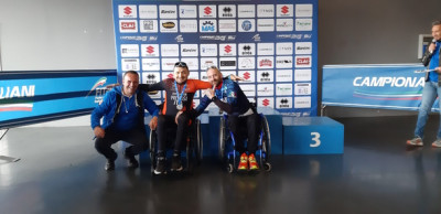 PARADUATHLON – Bandiera a scacchi Tricolore per Ivan Territo ai Campion...