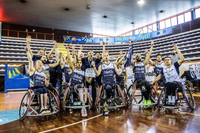 Basket in carrozzina: alla Briantea 84 Cantù la Coppa Italia 2022