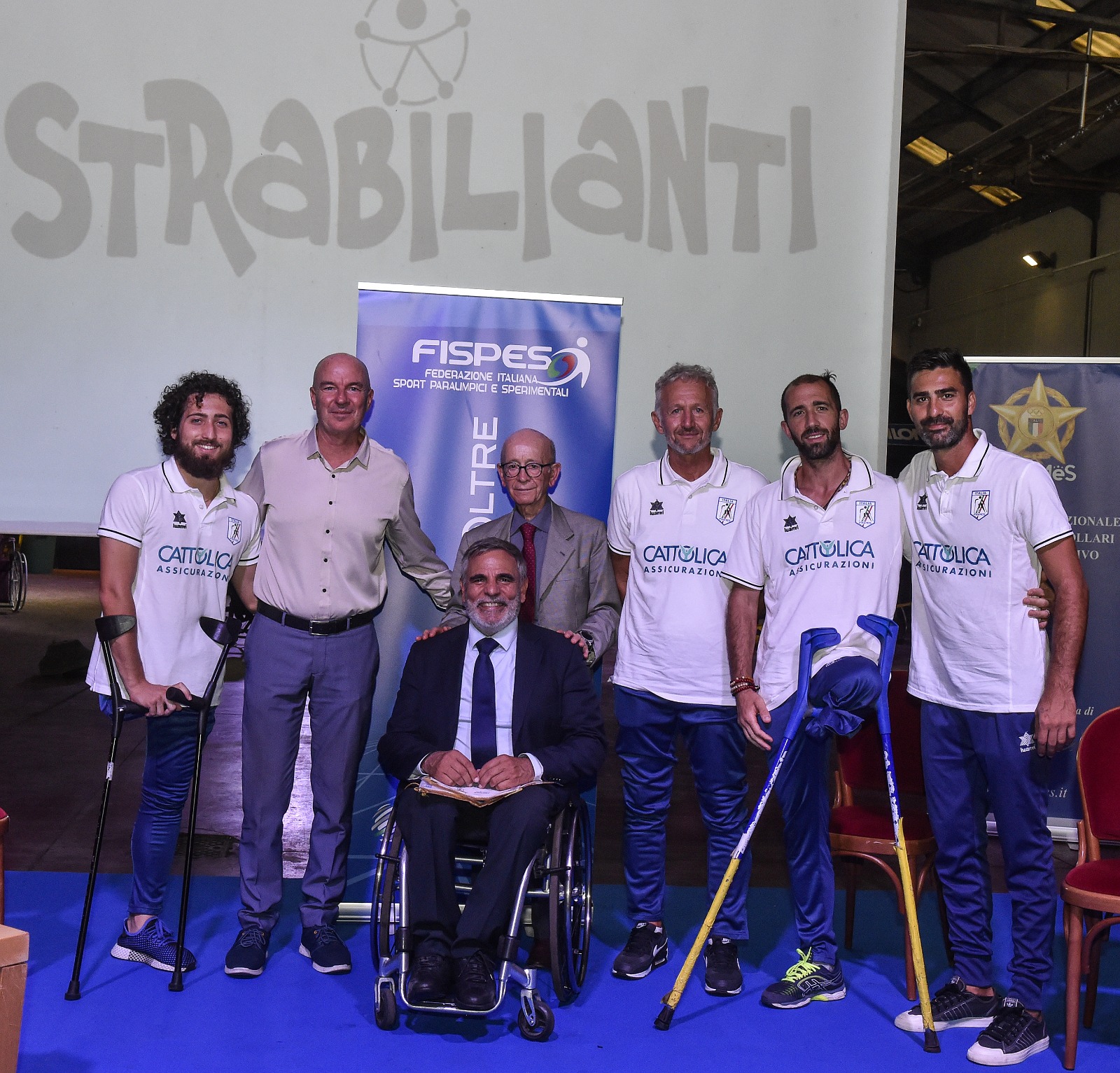 Comité Paralímpico Italiano – Futbolista amputado: Copa del Mundo de Estambul presentada en Livorno