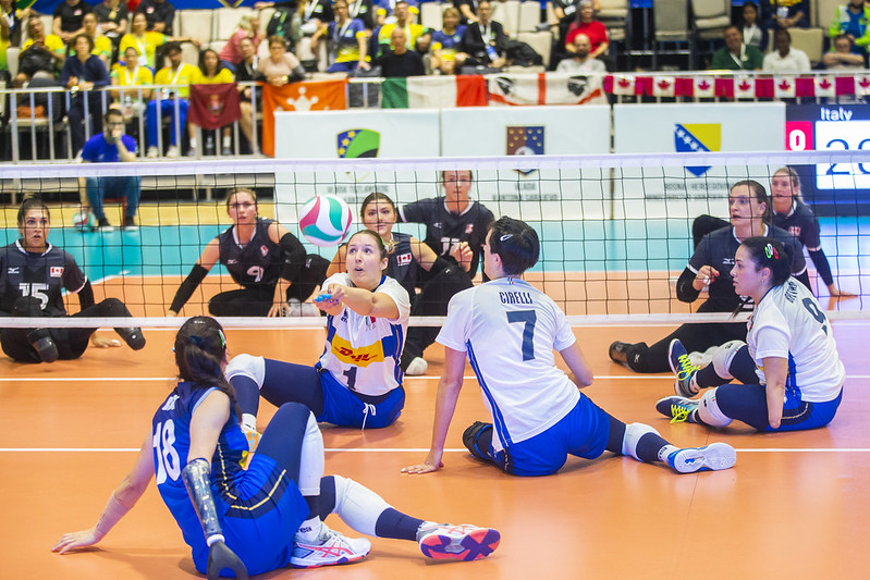 Italian Paralympic Committee – Sitting volley, Women’s World Cup: Italy lost to Canada in quarter-finals