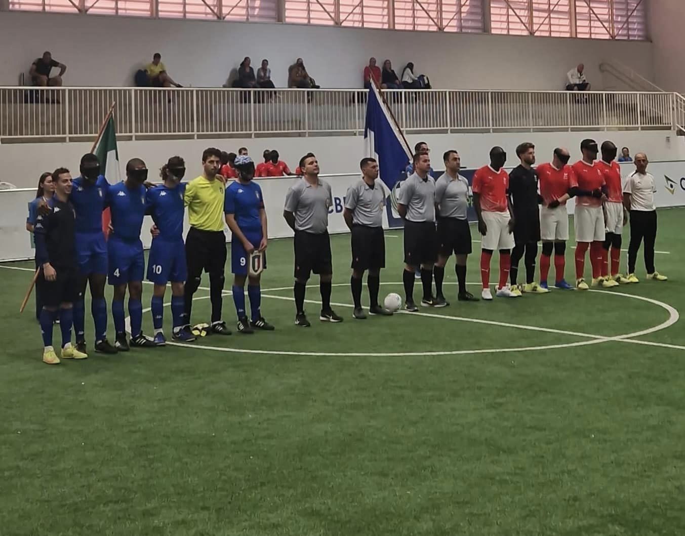 Comité Paralímpico Italiano – Futsal B1, Gran Premio Mundial: Italia desafía a Inglaterra por el 7º puesto