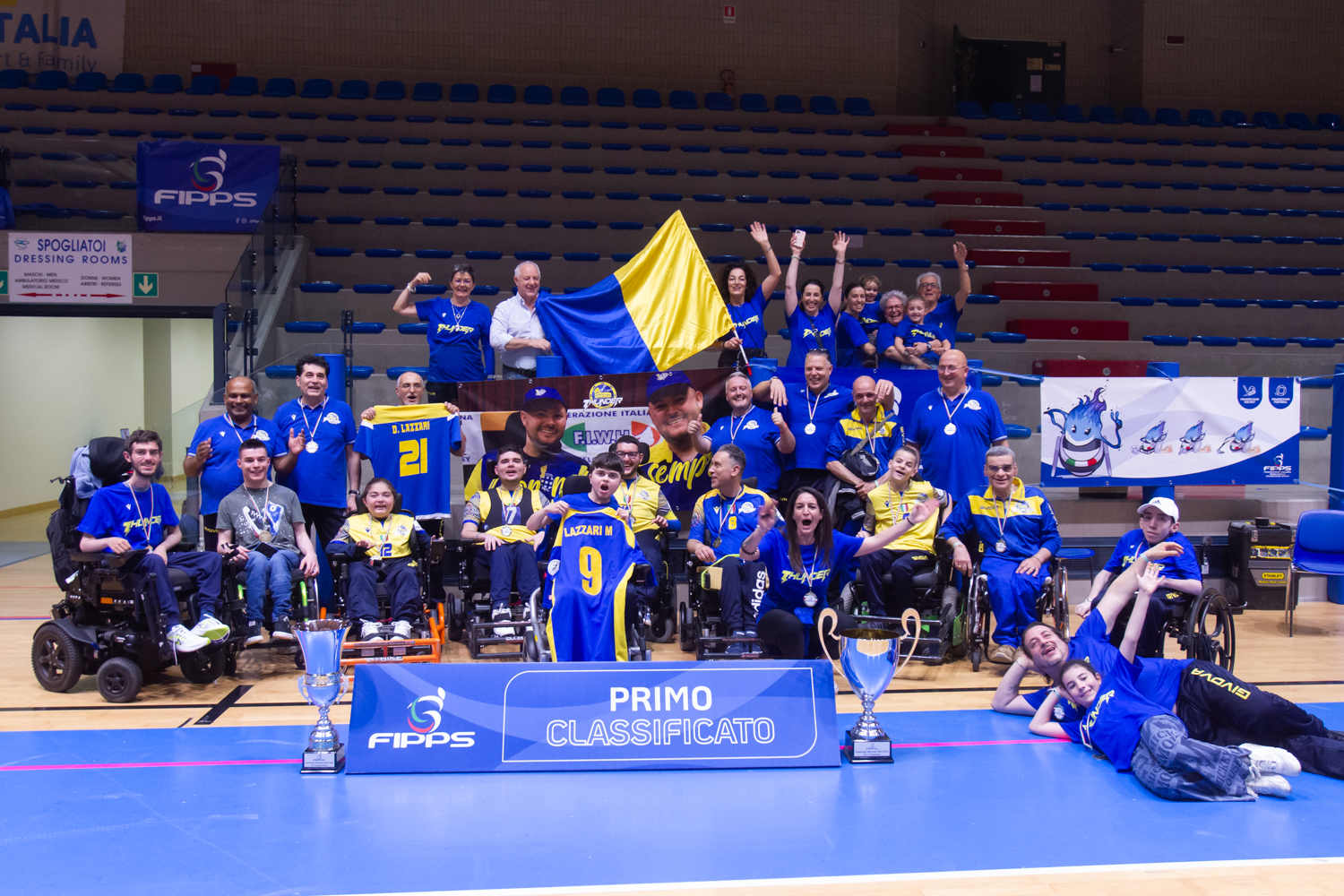 Comitato Italiano Paralimpico - Powerchair football: i Thunder Roma si  confermano campioni dItalia