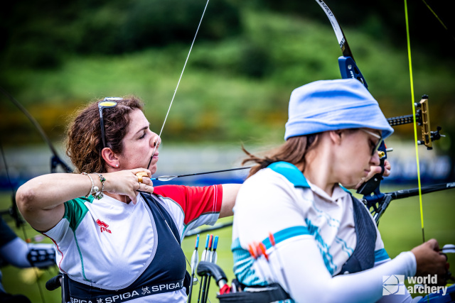 Mijno Shines: Italy at Archery Worlds – Day 1 Update