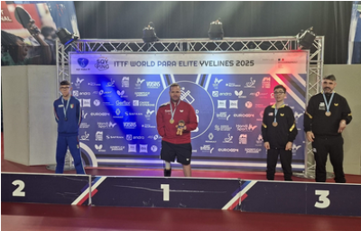 TENNISTAVOLO - Matteo Parenzan è Medaglia d'Argento all’ITTF Wor...