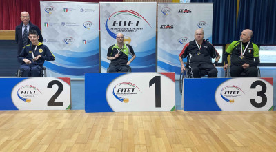 Tennistavolo: a Lignano il secondo Torneo Nazionale Paralimpico della stagione