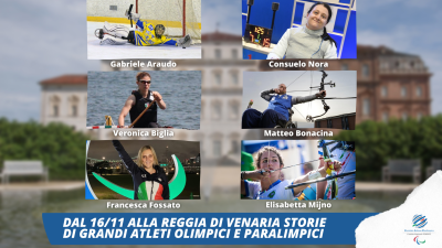 Storie di grandi campioni alla Reggia di Venaria